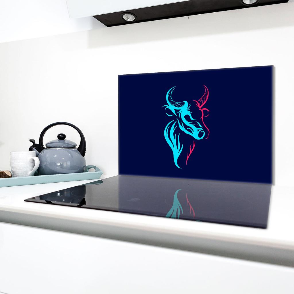 Glass Hob Protector 80x52 Bull