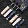 Starry Sky Floral Luxury Lipstick Toothbrush Set - Soft Bristles, Travel Ready [3-Piece Gift Box]