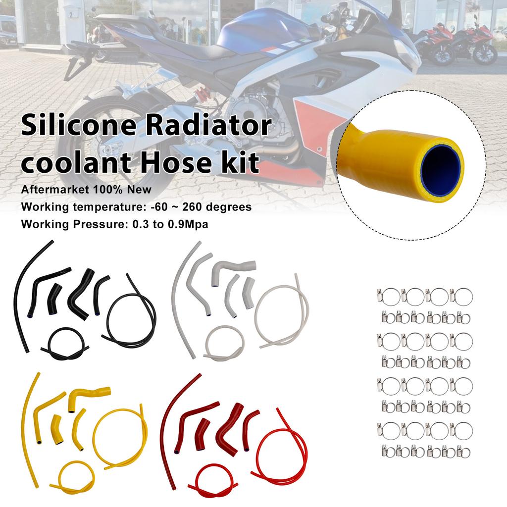 Silicone Radiator coolant Hose Fit For Aprilia RS 660 RS660 2021-2025