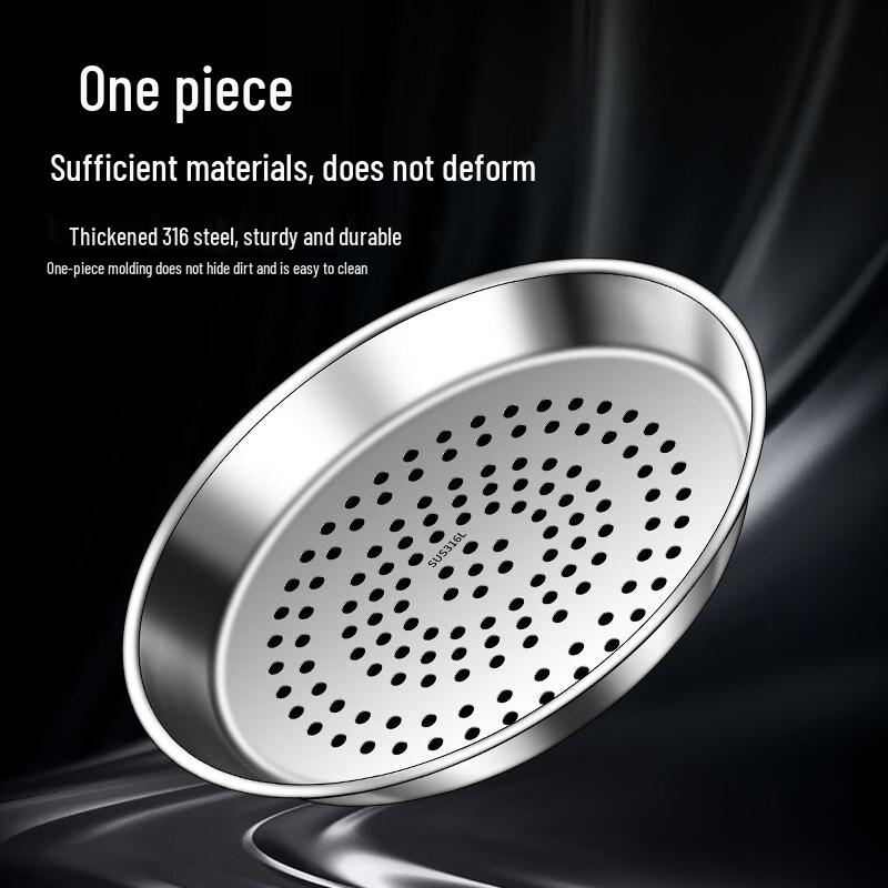 ZISIZ 316 Stainless Steel Wok Steamer Tray