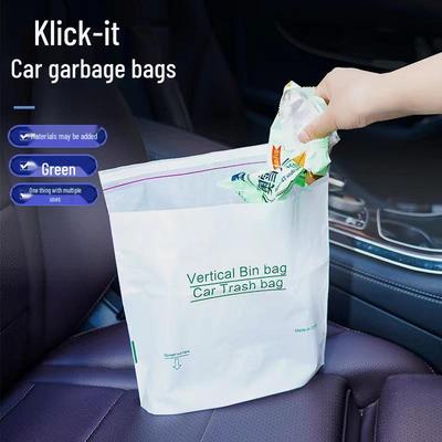 Self-Standing Trash Bag for Bathroom and Car Use