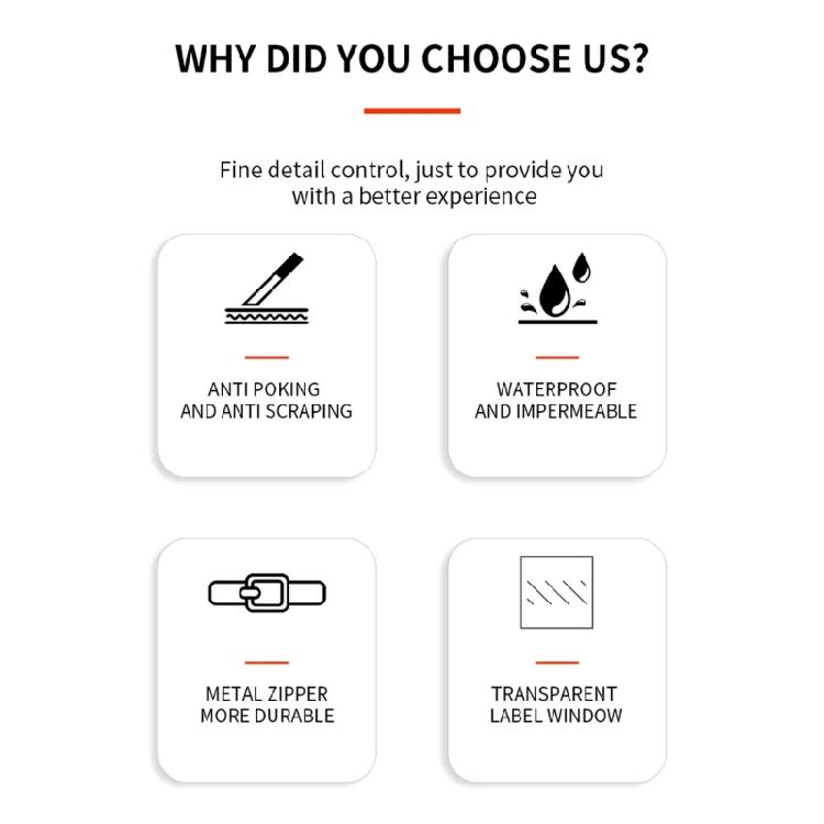 Electricians Wrench Tool Bag Roll Up Bag Wrench Roll Up Pouches Bag with 4Pocket