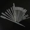100 pezzi 0,2/0,5/1/2/3/5/10 ml Pipette da Laboratorio in Plastica Monouso Graduate Pasteur Pipette Contagocce Polietilene Strumenti per il Trucco