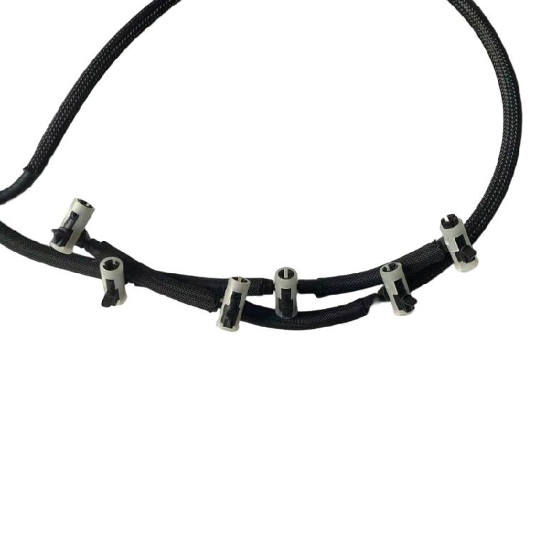 Fuel Injector Return Pipe Leak Offs and Clip LR013196 LR032107 Fuel Overflow Hose for Select Models