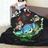 Sally Face Gioco Anime SF Coperte Flanella Horror Sal Fisher Coperta Leggera da Viaggio Auto Divano Divano Peluche Trapunta Sottile