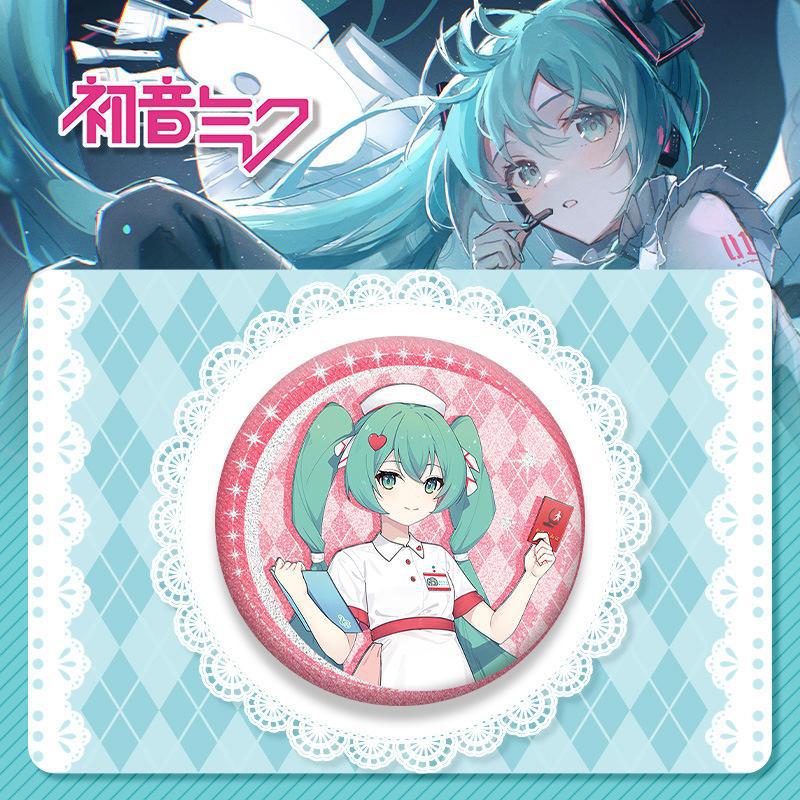 

Значок Hatsune Miku 75 мм с новым дизайном - 75 мм оловянный значок аниме периферийный 75mm