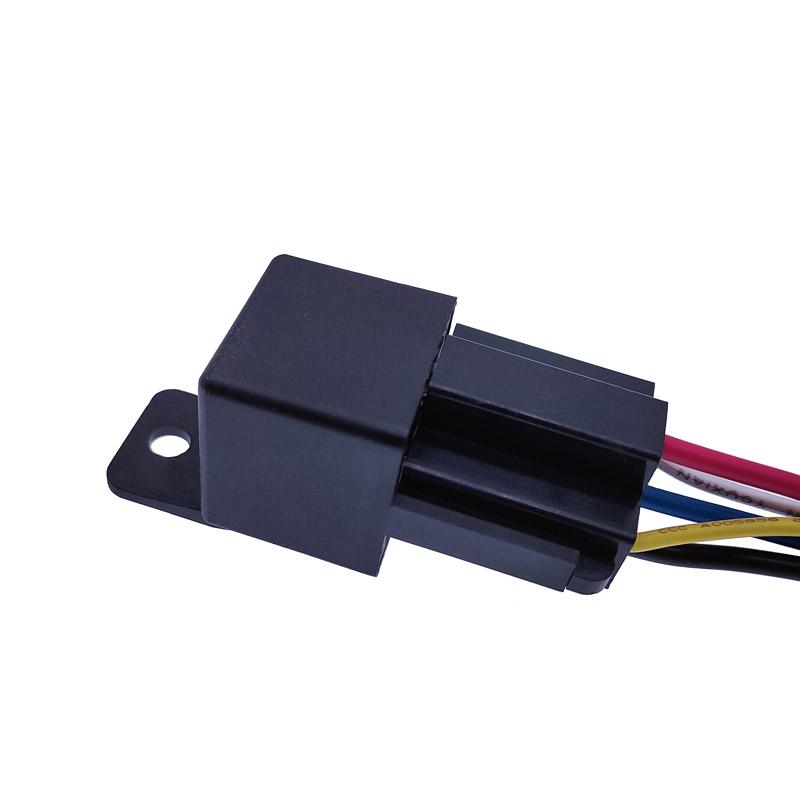 40A Auto Car Relay JD2912 4 Pin 5 Pin DC 12V 24V 36V 48V with Mounting Hole Coil Power 1.8W Automobile Control Device with Line Relays 5