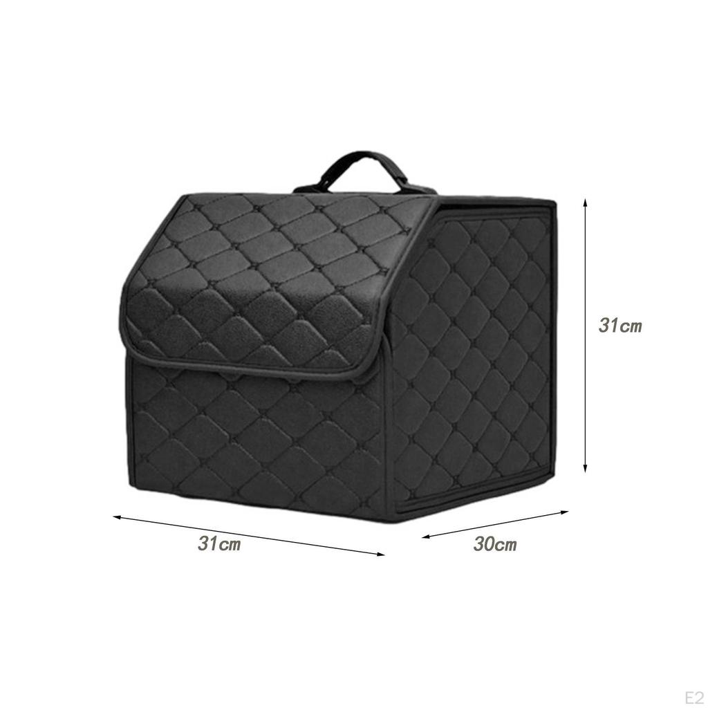 Car Trunk Organizer Boot Organiser Easy to Use Cargo Storage Box Sturdy