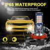 Yifengshun H11 Fog Light - H11 H16 H8 LED Fog Light Pink 12-36V Super Bright Plug and Play DRL (2pcs)