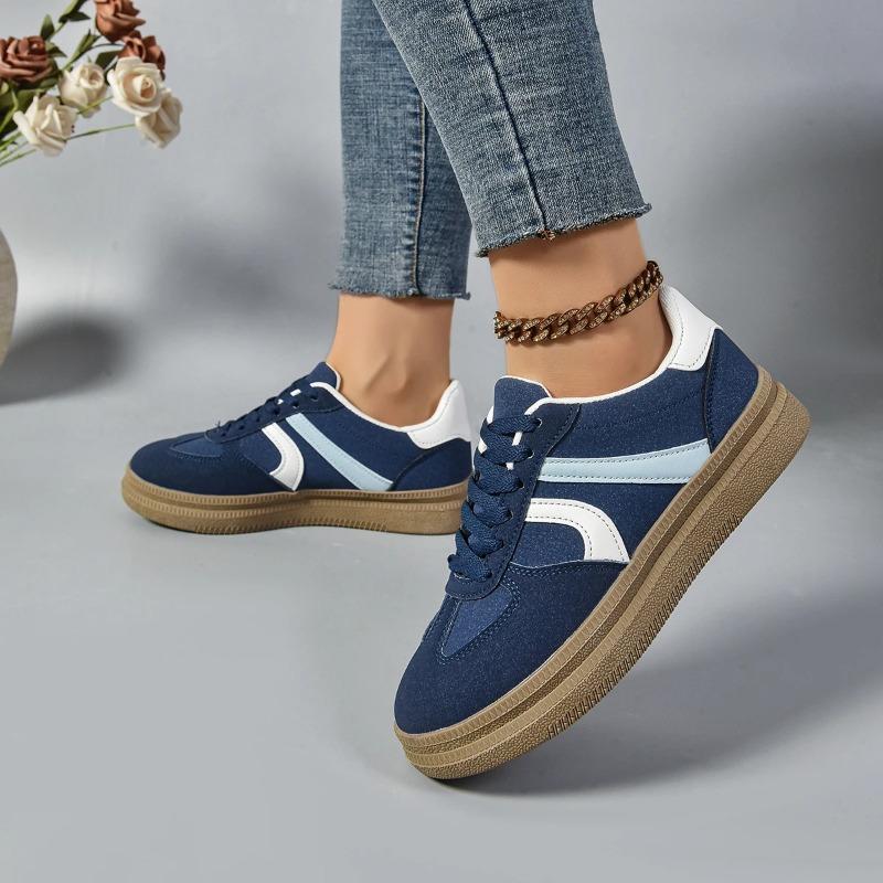 Women Casual Suede Sport Shoes  Spring Autumn Fashion Low-top Trendy Shoes Vulcanized Shoes Sneakers Female  De Mujer