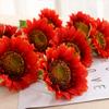 Sunflower fake flower single branch large flower head home living room decorative flower