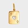 Charm Pendant Enamel Camera Lipstick Card Love Cubic Zirconia Jewelry Making for Women 316l Stainless Steel Charms