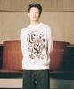 CAVISH Ivy Brushed Knit Sweater Ivory(Cv2Efuk602A)