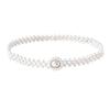 Stretch Elastic Band Pearl Waist Chain Pearl Beads Elastic Waistband Rhinestone Decor Strap  Party