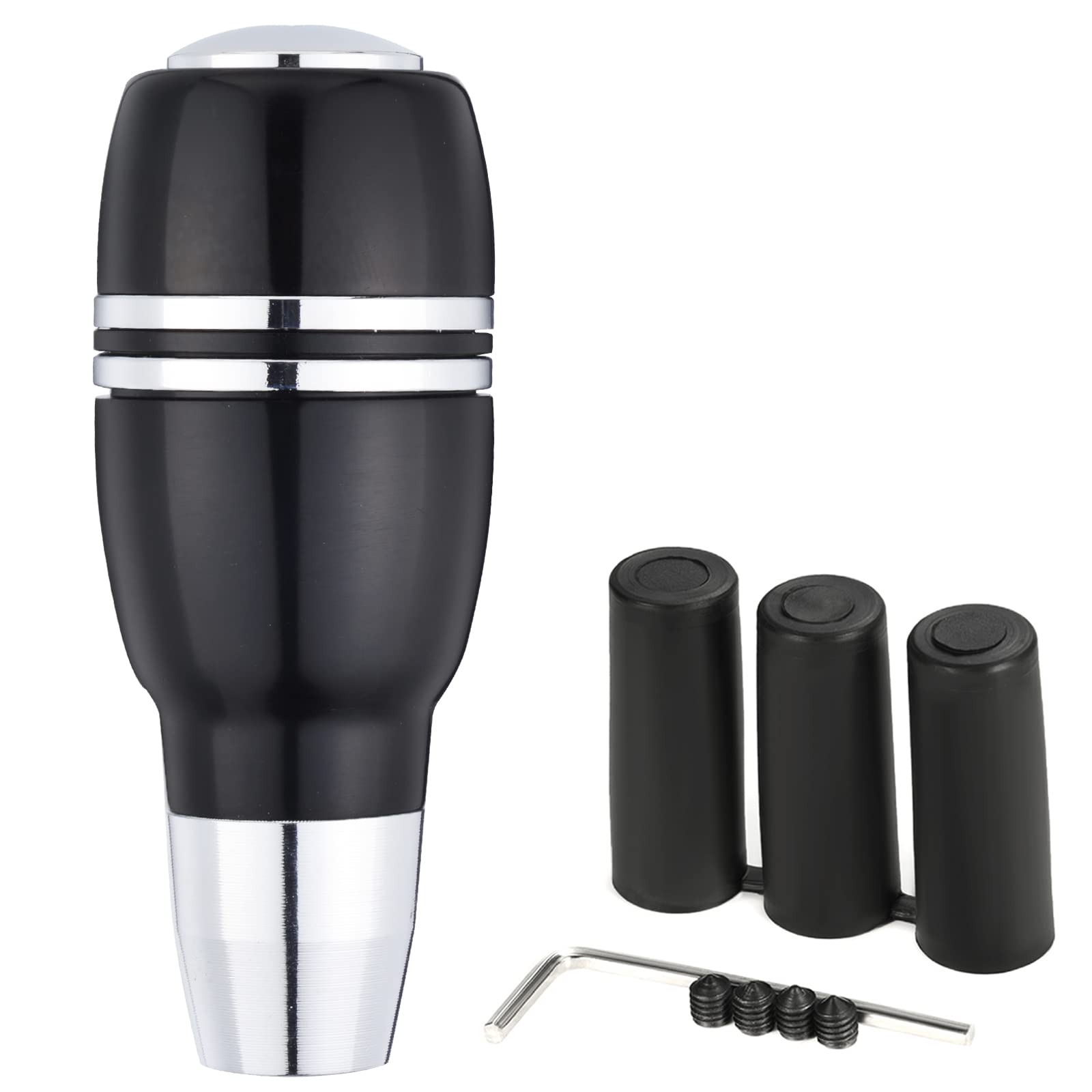 

Arenbel Car Shift Automatic Aluminum Black Lever, Push-Button Shift, Alloy, чёрный