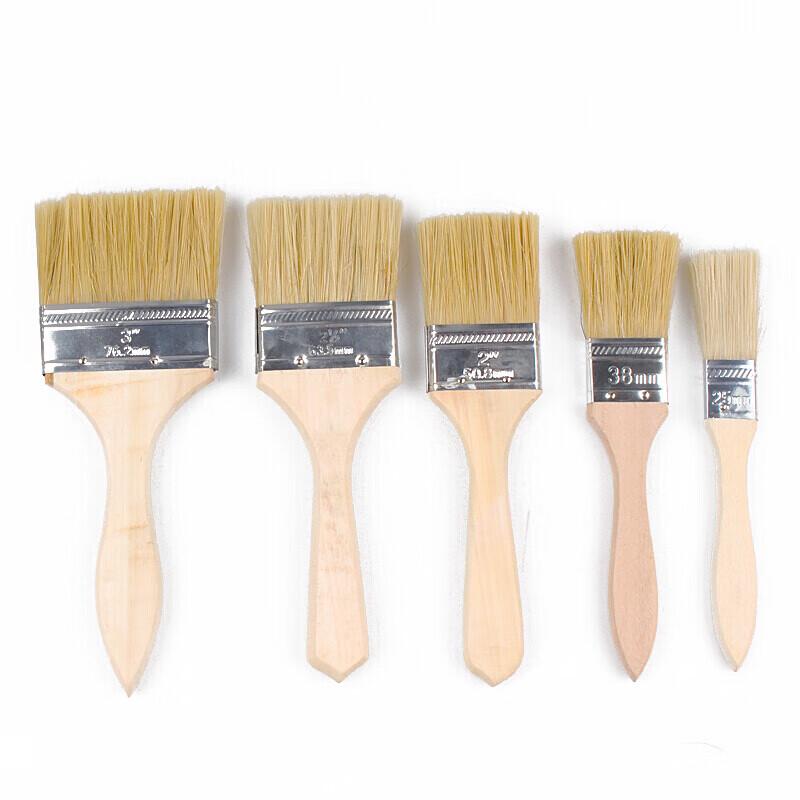 

BINGZHIMENG 3-inch Thick Hog Bristle Paint & Cleaning Brush