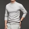 Herren Dicker Jacquard-Strickpullover - Herbst/Winter Warme Basisschicht für Väter mittleren Alters