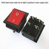 KCD4 Rocker Switch: 4/6 Pins, 2/3 Positions, Illuminated, 25x31mm, 16A 250V Power Button