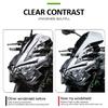 Impact Resistant Motorcycle Windshield Plastic Motorcycle Windscreen Offer Enhanced Protection & Style for Motorbike