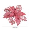 Artificial Glitter Christmas Flower Set of 6 Decorative Wreaths Wedding Party