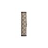 Gucci Blondie Round Interlocking G Button Closure Canvas and Leather Shoulder Crossbody Bag Wallet Regular Women's Beige and Ebony