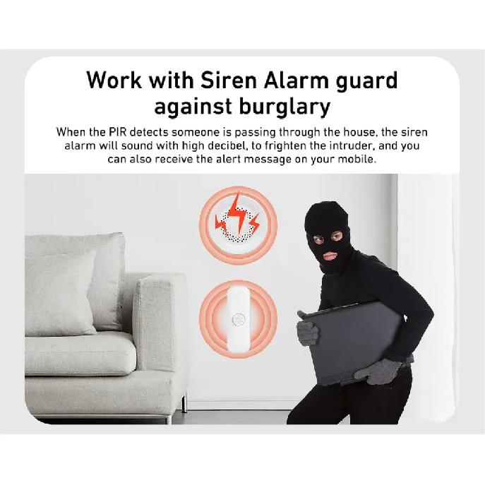 PIR Tuya Zigbee Wifi Motion Sensor Infrared Detector Alarm Sensor Works With Smart Life Tuya Home Assistant Body Sensor