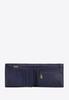 Wittchen Men's Leather Wallet With Fold-Out Panel, Navy Blue, Natural Leather