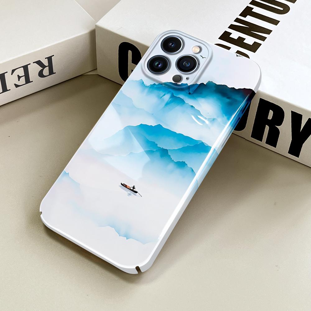 All-inclusive Film Phone Case Cartoon Fashion Design Hard Shell Full Cover Camera Protection Case for iPhone Samsung Xiaomi Poco Redmi Huawei Honor