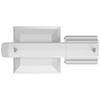 315 CMH 120260 Grow Light 4200K Full Spectrum VegFlower Lamp for Indoor Plant Growth Aluminum Housing White Finish High Efficie