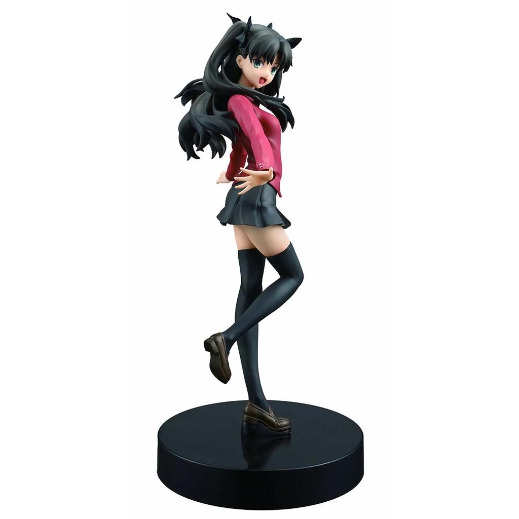Anime FATE STAY NIGHT Tohsaka Rin FGO Station Model Toy Collection 21CM Action Figure painted figure Rin Doll PVC Child Gifts