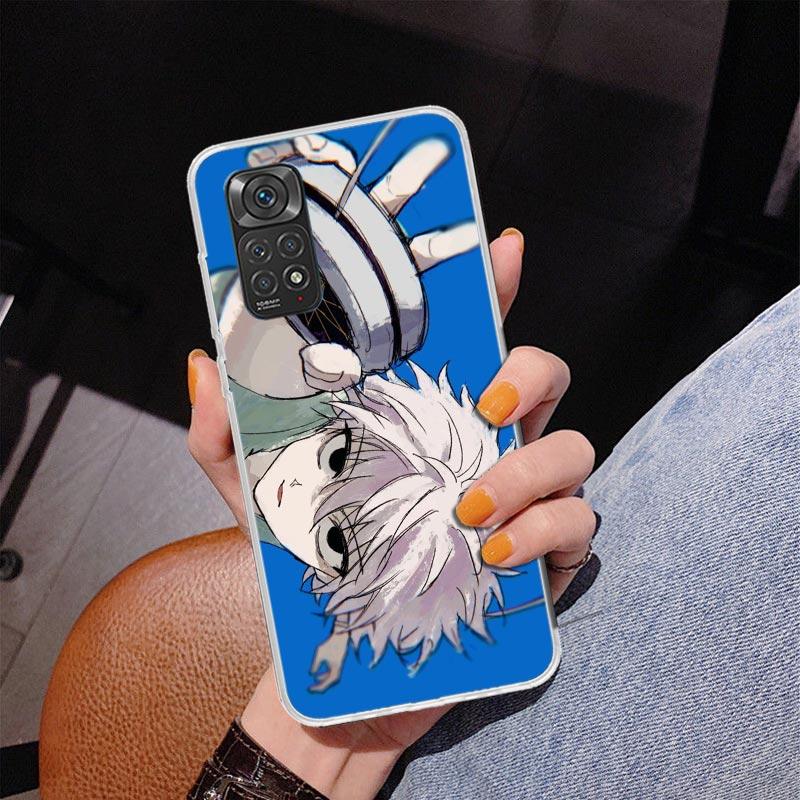 Killua Hunter X Handyhülle Für Xiaomi Redmi Note 15 14 13 12S 12 11 Pro Plus 14S 11S 11E 10 10S 11T 5G Personalisierte Hülle Redmi