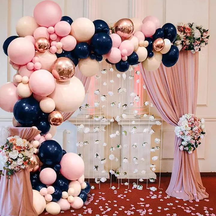Palloncini Rosa Opachi Palloncino in Foglio 4D Sirena Arco Nuziale Ghirlanda Palloncini Kit Arco Ghirlanda Palloncini