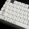 MAO Cat Head Fruit Jelly Keycaps: Custom DIY High-Value PC Magnetic Switch Keycaps with Side Engraving.