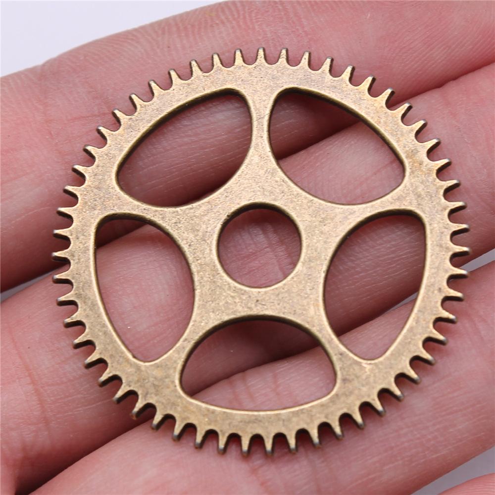 10pcs Big Size Alloy Charm Mechanical Steampunk Cogs & Gears Diy Accessories For DIY Jewelry Making