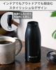 Espresso Tokyo Cerakote Ceramic Dishwasher Keeps Coffee Hot or Keeps Coffee Lightweight Bottle, Coated, Safe, Cold, Fresh, (350ml)