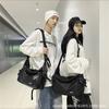 Schoolbag Harajuku Niche French Style Messenger Bag Men's Bag College Student Trendy Commuter Mailman Bag Tooling Shoulder Bag Women