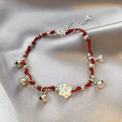 Mittleres Fuchs-Armband Sicherheitsverschluss Fransenarmband Nischenarmband für Damen Kalte Antik-Schmuckstücke