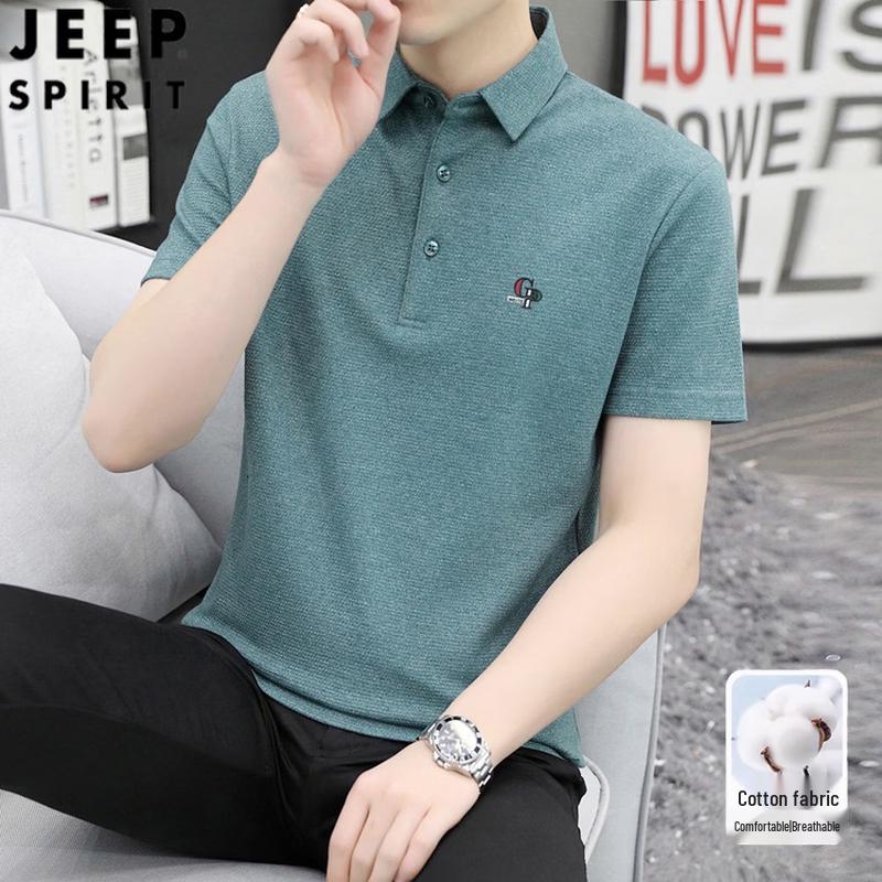 JEEP SPIRIT Men s Short-Sleeve Polo Shirt 2XL