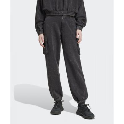 Washed Cargo Pants   Black Iw5563