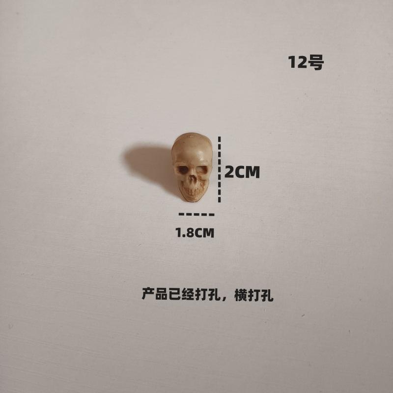 Simulation Skull Halloween Props Horror Ghost Bar Haunted House Secret Room Atmosphere Decoration