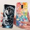 Clear Casing For Samsung Galaxy A8 Plus 2018 SM-A730F Phone Case For Samsung A8 Plus 2018 Cover Cute Fashion Funny Cool Painted