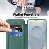 For Samsung Galaxy S26 Ultra Magnetic Case RFID Blocking Card Holder Leather Phone Cover with Lens Film