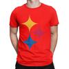 Iconic Pittsburgh Steelers Minimalist Vector Graphic Funny Graphic 100 Cotton Tshirt Hypocycloid Pittsburgh Tees Tops For Unisex