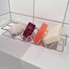 Stainless Steel Soap Holder Minimalist Bathroom Soap Dish Kitchen Sponge Steel Wire Ball Storage Soap Holder 1Pc