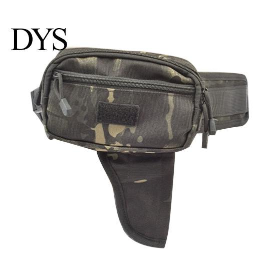 Drop-Down Holster Fanny Pack Tactical Waist Bag with Adjustable Strap, Portable Pack, Multiple Compartments EDC Essentials Organizer Pouch Outdoor