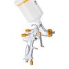 HVLP Air Spray Gun, Gravity Feed Paint Sprayer Gun with 3 Nozzles (1.3/1.4/1.7mm), 600ml Capacity Auto Paint Sprayer with Air Regulator for Automotive