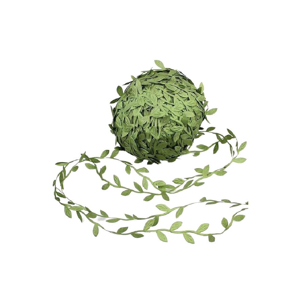

Венок из зеленых листьев ротанга своими руками: Материалы для декора ручной работы из шелка и листьев ивы Green vine 5m/roll