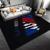 Trapstar Its a Secret Reverse Blue Red White Carpet, Reverse Secret Lettering Design, Cozy Trapstar Home Floor Decor, All Seasons Gift