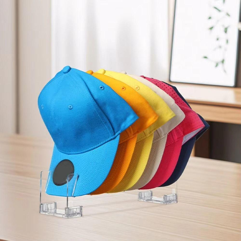 Smooth Edge Design Baseball Caps Organizer Cap Rack Display Hanger  for Bedroom Compact Hat