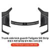 YZ Rear Trunk Side Anti-Kick Pad For Tesla Model Y Juniper 2025 TPE Full Coverage Protection Kit Car Interior Anti-dirty Pad